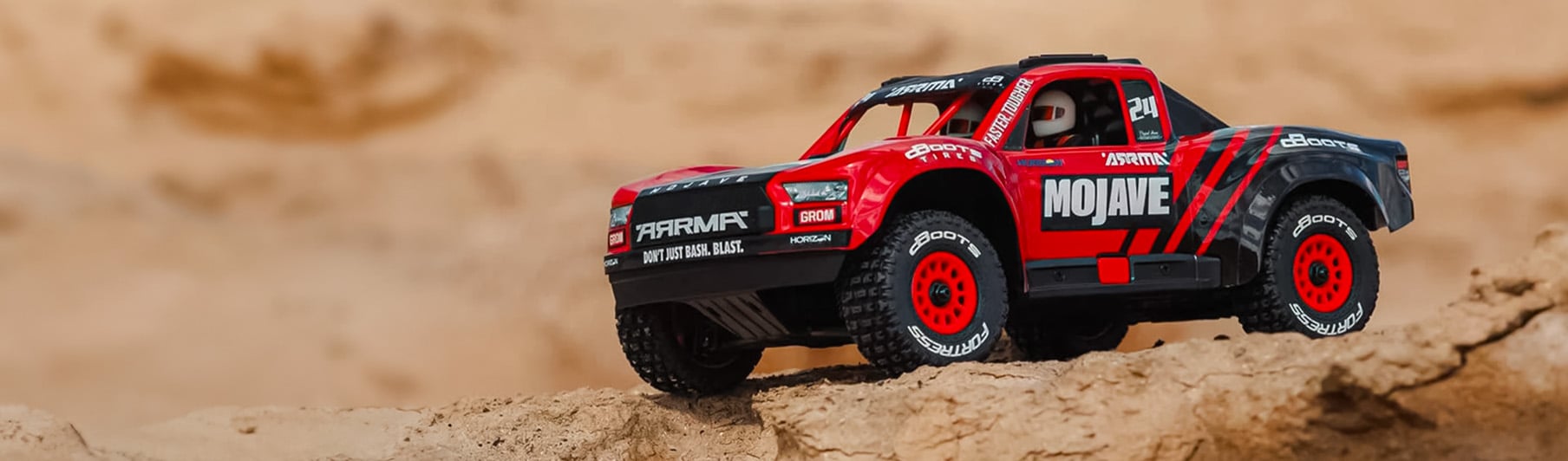 Arrma Mojave Grom MEGA 4WD 380 Banner Photo